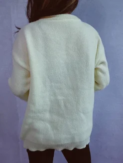 Women's Ugly Sweater Sweaters Crew Neck Ribbed Knit Knitted Fall Winter Outdoor Casual Soft Long Sleeve Tree Black Red