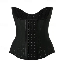 Women's Underbust Latex Sport Girdle Waist Trainer Corsets Hourglass Body Shaper corset 25 bone 29 high abdomen corset postpartum sports fitness