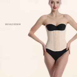 Women's Underbust Latex Sport Girdle Waist Trainer Corsets Hourglass Body Shaper corset 25 bone 29 high abdomen corset postpartum sports fitness