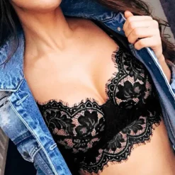 Women's Undergarments Bras & Panties Sets for Mesh Vacation Valentine's Day