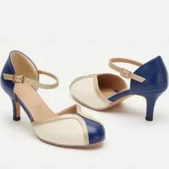 Women's Vintage Green & Gold Suede T-Strap Heels, Retro-Inspired Fashion Shoes for Special Occasions and Everyday Elegance