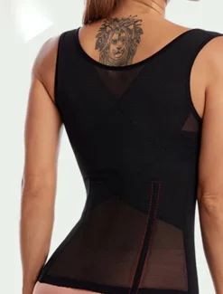 Women's Waist Trainer Corsets Shapewears Tummy Control Push Up Front Close Office Yoga Running Gym Sport Breathable Comfortable Pure Color Hook & Eye Home Outfits