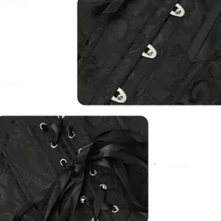 Women's Waist Trainer Party Wedding Party Date Corsets Sexy Costume Party Pure Color Buckle Home Outfits