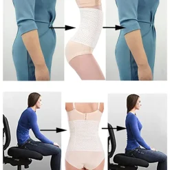 Women's Waist Trainer Shapewears Tummy Control Push Up Front Close Office Yoga Running Gym Plus Size Sport Breathable Solid Color Hook & Eye Home Outfits