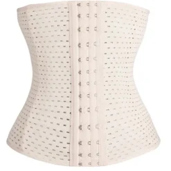 Women's Waist Trainer Shapewears Tummy Control Push Up Front Close Office Yoga Running Gym Plus Size Sport Breathable Solid Color Hook & Eye Home Outfits