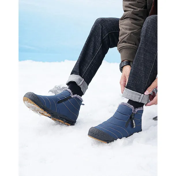 Women's Waterproof Warm Winter Ankle Boots with Plush Lining – Non-Slip Outdoor Snow Shoes for Cold Weather
