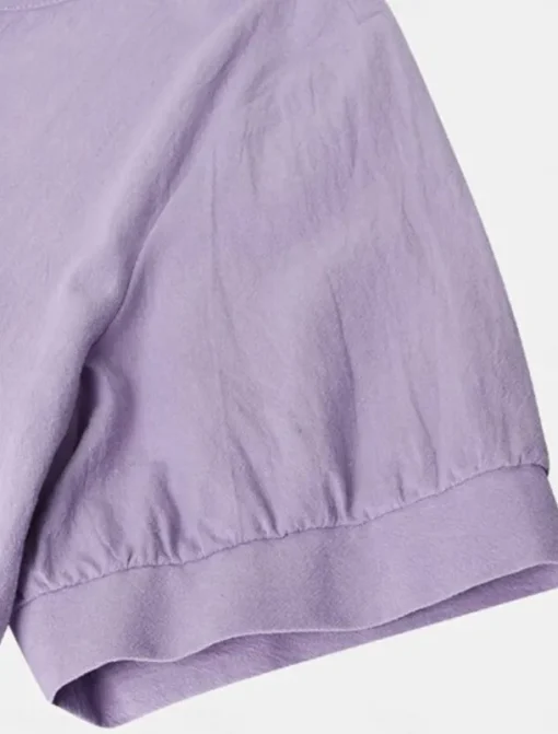 Women's White Purple Green Summer Spring Midi Dress Linen-Inspired Dresses White Dress Casual Dress Basic Daily Weekend Loose Fit Plain Crew Neck