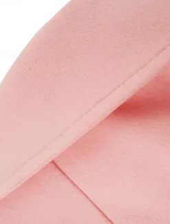 Women's Winter Coat Winter Jacket Outdoor Street Daily Fall Winter Long Coat Regular Fit Warm Breathable Comtemporary Stylish Jacket Long Sleeve Solid Color with Pockets Pink