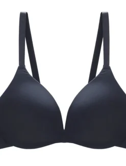 Women's Wireless Bras Double Strap Adjustable Full Coverage V Neck Breathable Pure Color Hook & Eye Date Casual Daily Nylon 1PC Green Black / Bras & Bralettes Home Outfits