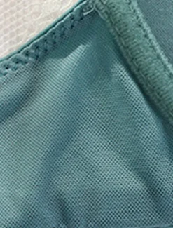 Women's Wireless Bras Double Strap Adjustable Full Coverage V Neck Breathable Pure Color Hook & Eye Date Casual Daily Nylon 1PC Green Black / Bras & Bralettes Home Outfits