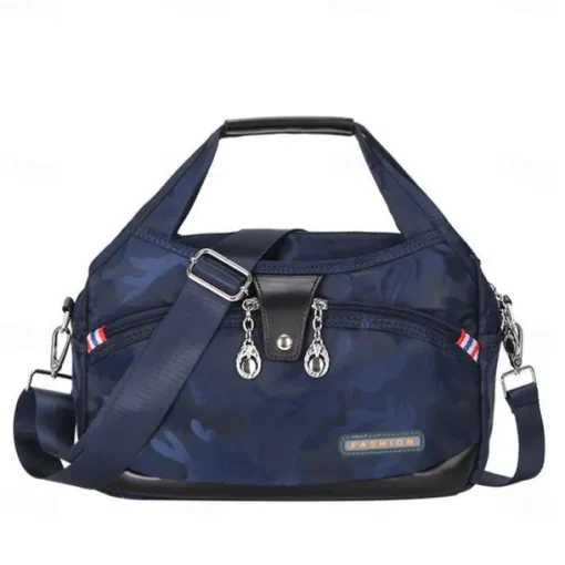 Women's Work Bag Polyester Oxford Cloth Daily Office & Career Camouflage Blue Camouflage Black Taro purple Camouflage purple