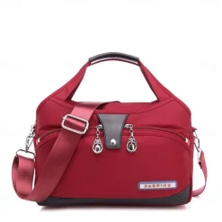 Women's Work Bag Polyester Oxford Cloth Daily Office & Career Camouflage Blue Camouflage Black Taro purple Camouflage purple