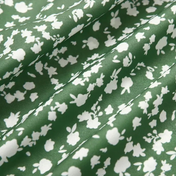 Women's Wrap Dress Floral Ditsy Floral Button Print V Neck Midi Dress Classic Daily Vacation Short Sleeve Summer Spring