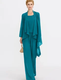 Women's Wrap Shrug Mother's Wraps Coats / Jackets Elegant Sun Protection Long Sleeve Chiffon Wedding Guest Wraps With Beading For Party Evening Spring & Fall dress to impress