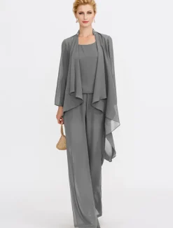 Women's Wrap Shrug Mother's Wraps Coats / Jackets Elegant Sun Protection Long Sleeve Chiffon Wedding Guest Wraps With Beading For Party Evening Spring & Fall dress to impress