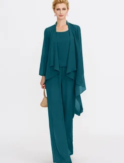 Women's Wrap Shrug Mother's Wraps Coats / Jackets Elegant Sun Protection Long Sleeve Chiffon Wedding Guest Wraps With Beading For Party Evening Spring & Fall dress to impress