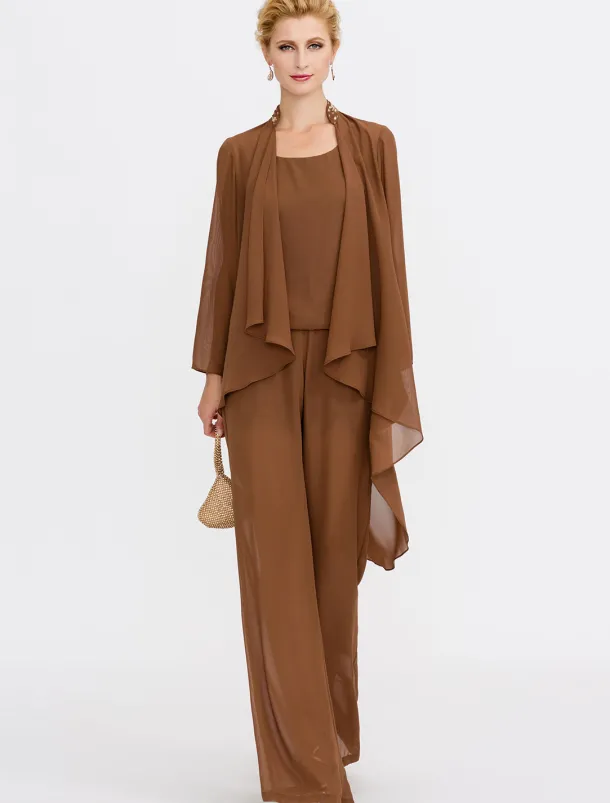 Women's Wrap Shrug Mother's Wraps Coats / Jackets Elegant Sun Protection Long Sleeve Chiffon Wedding Guest Wraps With Beading For Party Evening Spring & Fall dress to impress