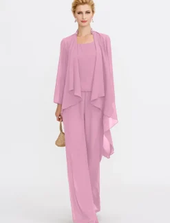 Women's Wrap Shrug Mother's Wraps Coats / Jackets Elegant Sun Protection Long Sleeve Chiffon Wedding Guest Wraps With Beading For Party Evening Spring & Fall dress to impress