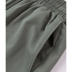 Women's Yoga Pants Mesh Patchwork Pocket Yoga Fitness Pants Green Sports Activewear Micro-elastic