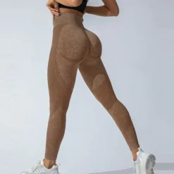 Women's Yoga Pants Yoga Leggings Tummy Control Butt Lift High Waist Yoga Gym Workout Pilates Tights Black Pink Champagne Fall Winter Sports Activewear Stretchy Slim