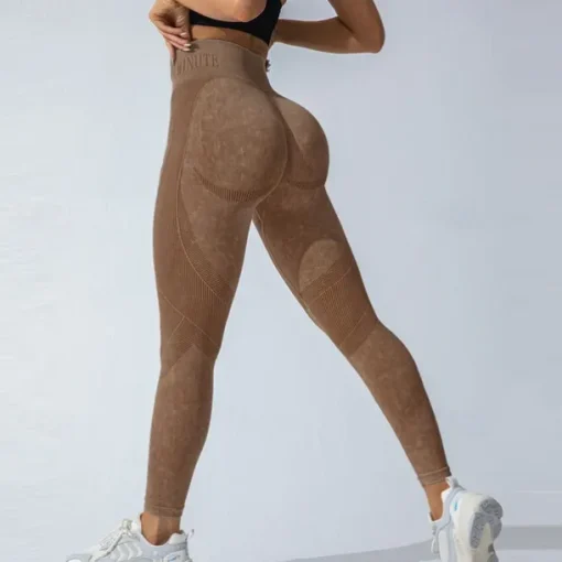Women's Yoga Pants Yoga Leggings Tummy Control Butt Lift High Waist Yoga Gym Workout Pilates Tights Black Pink Champagne Fall Winter Sports Activewear Stretchy Slim