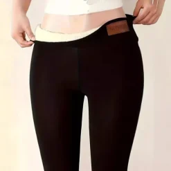 Women's Yoga Pants Yoga Leggings Fleece Lined Leggings High Waist Yoga Gym Workout Pilates Tights Black Gray Fleece Fall Winter Sports Activewear Stretchy Slim