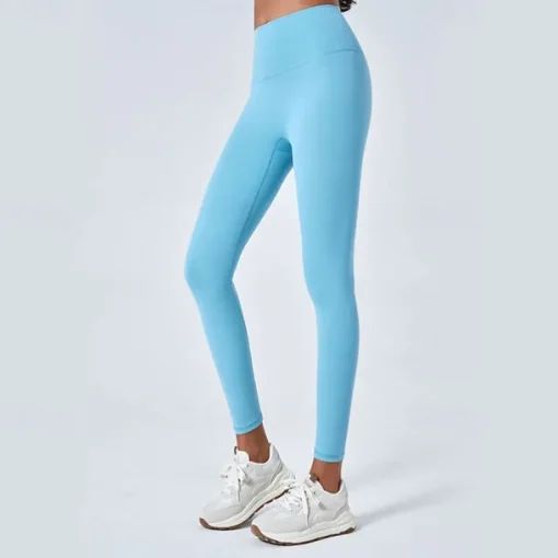Women's Yoga Pants Yoga Leggings Hidden Waistband Pocket Tummy Control Butt Lift High Waist Yoga Gym Workout Pilates Cropped Leggings Yellow Red Blue Fall Winter Sports Activewear Stretchy Slim
