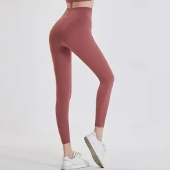 Women's Yoga Pants Yoga Leggings Fleece Lined Leggings Tummy Control Butt Lift High Waist Yoga Gym Workout Pilates Tights Yan pink Black Pink Fall Winter Sports Activewear Stretchy Slim