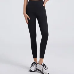 Women's Yoga Pants Yoga Leggings Fleece Lined Leggings Tummy Control Butt Lift High Waist Yoga Gym Workout Pilates Tights Yan pink Black Pink Fall Winter Sports Activewear Stretchy Slim