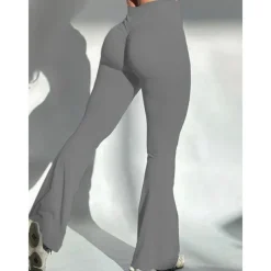 Women's Yoga Pants Yoga Leggings Ruched Butt Lifting Tummy Control Butt Lift High Waist Yoga Gym Workout Pilates Tights Black Army Green Grey Fall Winter Sports Activewear Stretchy Slim