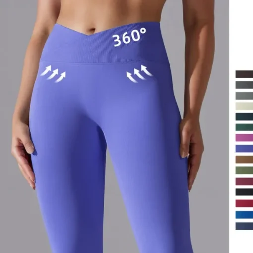 Women's Yoga Pants Yoga Leggings Tummy Control Butt Lift High Waist Yoga Gym Workout Pilates Tights Black White Army Green Fall Winter Sports Activewear Stretchy Slim