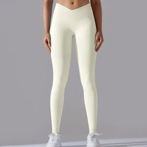 Women's Yoga Pants Yoga Leggings Tummy Control Butt Lift High Waist Yoga Gym Workout Pilates Tights Black White Army Green Fall Winter Sports Activewear Stretchy Slim