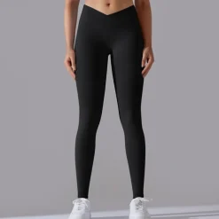 Women's Yoga Pants Yoga Leggings Tummy Control Butt Lift High Waist Yoga Gym Workout Pilates Tights Black White Army Green Fall Winter Sports Activewear Stretchy Slim