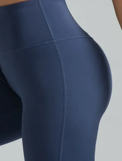 Women's Yoga Pants Yoga Leggings Tummy Control Butt Lift High Waist Yoga Gym Workout Pilates Tights Black Royal Blue Dark Gray Spandex Fall Sports Activewear Stretchy Slim