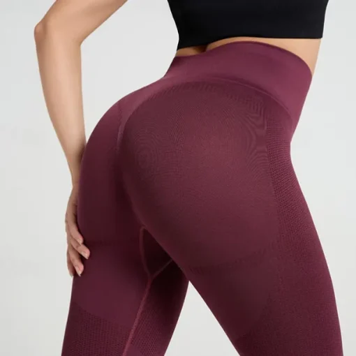 Women's Yoga Pants Yoga Leggings Patchwork High Waist Yoga Gym Workout Pilates Tights Black Pink Army Green Fall Sports Activewear Stretchy Slim