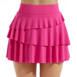 Women's Yoga Shorts High Waist Yoga Gym Workout Pilates Shorts Black Fuchsia Orange Sports Activewear Stretchy Slim