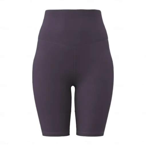 Women's Yoga Shorts Yoga Leggings Fleece Lined Leggings Tummy Control Butt Lift High Waist Yoga Gym Workout Pilates Shorts Black Pink Dark Gray Spandex Fall Sports Activewear Stretchy Slim