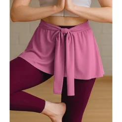 Women's Yoga Skirt Asymetric Hem Fitness Pants Black Blue Light Purple Sports Activewear Micro-elastic