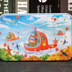 Wooden jigsaw puzzle puzzle for children 60 pieces of iron box jigsaw puzzle puzzle for kindergarten early education wooden toys
