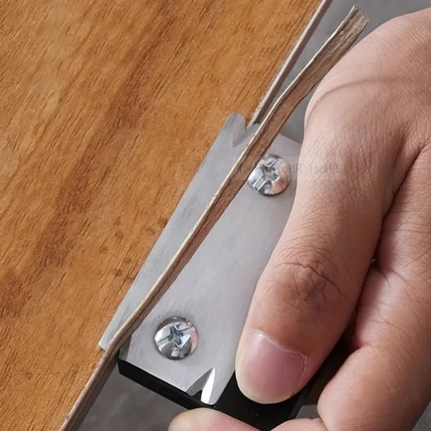 Woodworking Trimming Knife Edge Corner Planer Specialty Edge Banding Trimmer Wood Chamfering Fillet Scraper Board Deburring Tool