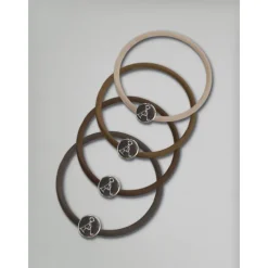 Wordmark Hair Ties 4 Pack