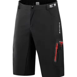 WOSAWE Men's Bike Shorts Cycling MTB Shorts Baggy Shorts Breathable Quick Dry Loose Fit Zipper Pockets Waterproof Summer bike wear Bottoms Mountain Bike MTB Road Sports Black Green