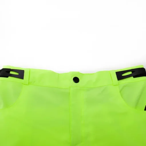 WOSAWE Men's Bike Shorts Cycling MTB Shorts Baggy Shorts Breathable Quick Dry Loose Fit Zipper Pockets Waterproof Summer bike wear Bottoms Mountain Bike MTB Road Sports Black Green