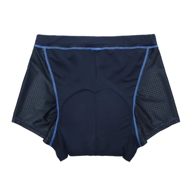 WOSAWE Men's Cycling Underwear Bike Shorts Cycling Padded Shorts Bike Shorts Underwear Shorts Semi-Form Fit Mountain Bike MTB Road Bike Cycling Sports 4D Pad Breathable Quick Dry Reduces Chafing