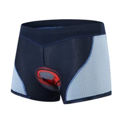 WOSAWE Men's Cycling Underwear Bike Shorts Cycling Padded Shorts Bike Shorts Underwear Shorts Semi-Form Fit Mountain Bike MTB Road Bike Cycling Sports 4D Pad Breathable Quick Dry Reduces Chafing