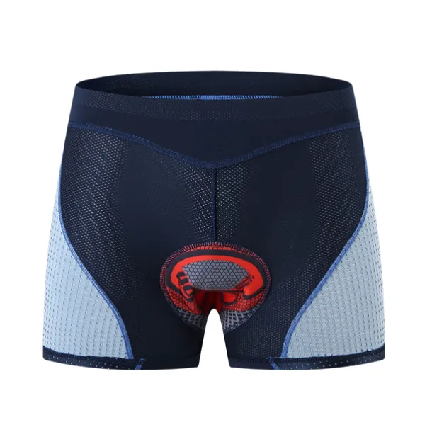 WOSAWE Men's Cycling Underwear Bike Shorts Cycling Padded Shorts Bike Shorts Underwear Shorts Semi-Form Fit Mountain Bike MTB Road Bike Cycling Sports 4D Pad Breathable Quick Dry Reduces Chafing