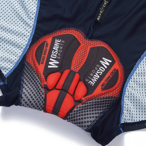 WOSAWE Men's Cycling Underwear Bike Shorts Cycling Padded Shorts Bike Shorts Underwear Shorts Semi-Form Fit Mountain Bike MTB Road Bike Cycling Sports 4D Pad Breathable Quick Dry Reduces Chafing