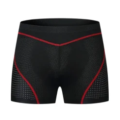 WOSAWE Men's Cycling Underwear Bike Shorts Cycling Padded Shorts Bike Shorts Underwear Shorts Semi-Form Fit Mountain Bike MTB Road Bike Cycling Sports 4D Pad Breathable Quick Dry Reduces Chafing