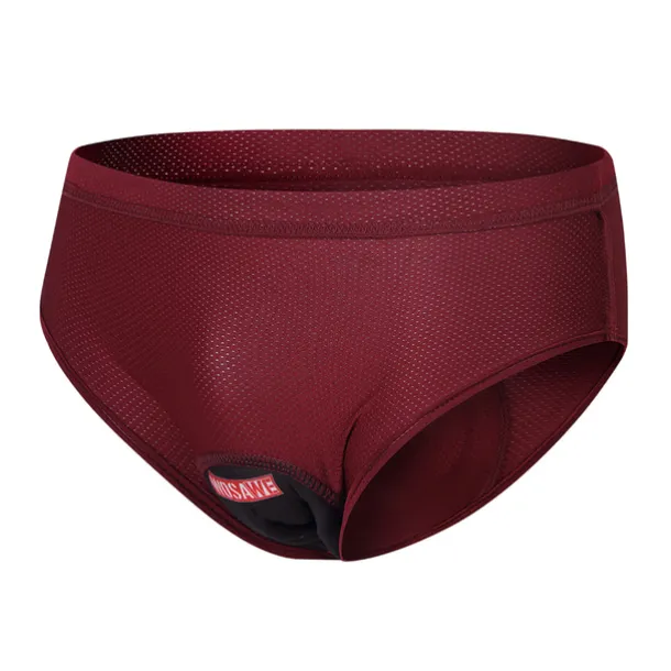 WOSAWE Men's Cycling Underwear Shorts Cycling Underwear Cycling Padded Shorts Bike Underwear Shorts Padded Shorts / Chamois Race Fit Mountain Bike MTB Road Bike Cycling Sports 3D Pad Cycling