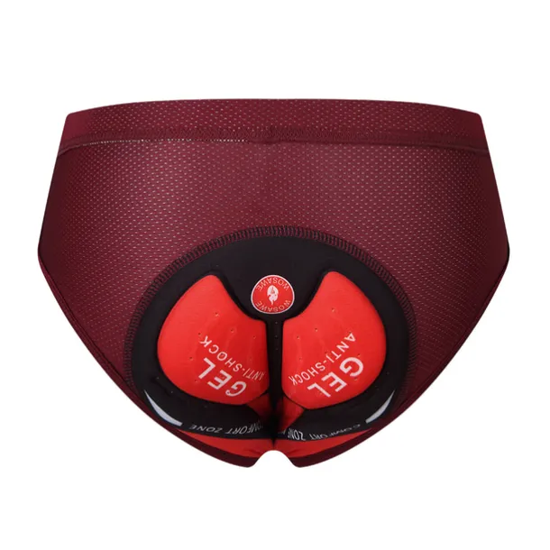 WOSAWE Men's Cycling Underwear Shorts Cycling Underwear Cycling Padded Shorts Bike Underwear Shorts Padded Shorts / Chamois Race Fit Mountain Bike MTB Road Bike Cycling Sports 3D Pad Cycling